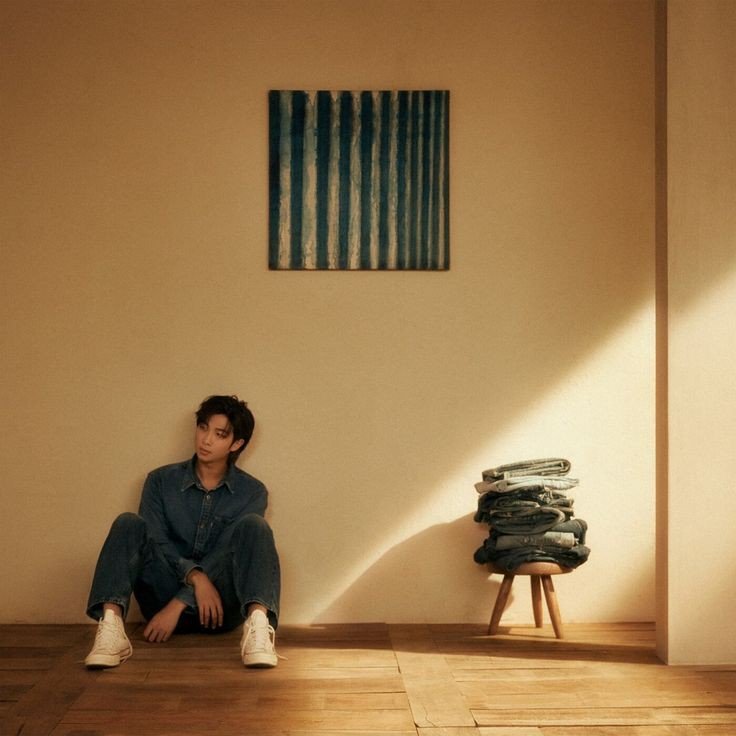 Pictures for RM's solo Album Indigo.